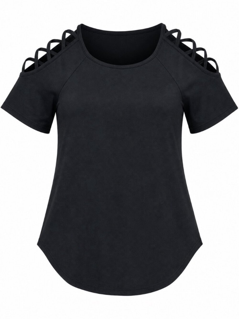 Women’s Cloud Chaser Black Short Sleeve Top Size Xs